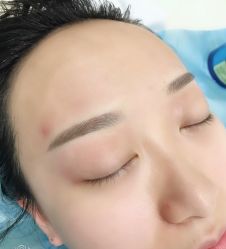-西施无菌半永久纹绣眉眼影唇轻增发纹发际线