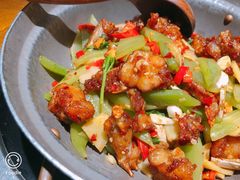 嫩子姜烧牛蛙-吃饭皇帝大(合生汇店)
