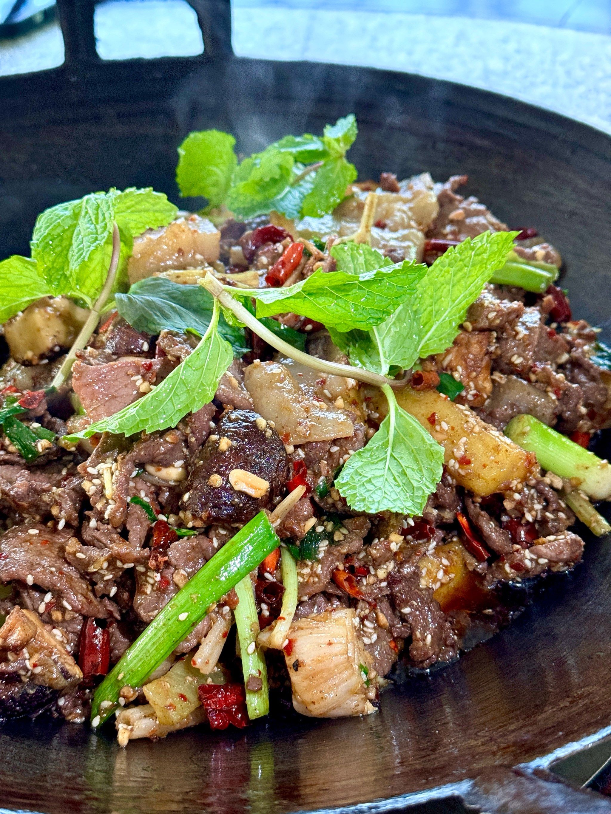 超好吃的干锅牛肉!