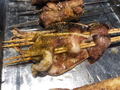 烤鲜鱿鱼串-遇西祠·海鲜烧烤(总店)