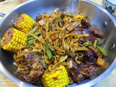 内蒙焖面-内蒙焖面大盆骨餐馆(山大路店)