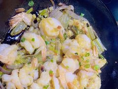 蒜蓉开背虾-老平安农家菜(平安店)