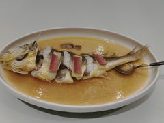 火腿鸡汁蒸大黄鱼-上海人家花樣年华(中山公园店)