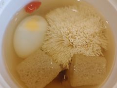 清汤鸽蛋菊花豆腐-湖影中餐厅·南京金茂威斯汀大酒店