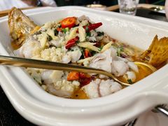 泰式酸辣鲈鱼-甜阿姨·天台花园私房菜(万松园店)