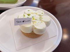 柚子柠檬塔-Ten Olives甜点