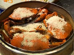 金银丝焗斗门肉蟹-龙桥私厨·姜花菊花过桥鱼·顺德菜(容桂店)