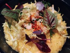 藏红花意大利烩饭配香料龙虾-AZUL by FUEL蓝色·法式酒馆(琶醍店)