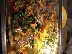酱香烤鱼-探鱼·鲜青椒爽麻烤鱼(广州欣荣广场店)