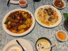 新疆大盘鸡-巴扎美食·新疆菜·西域歌舞表演餐厅(新疆大厦店)