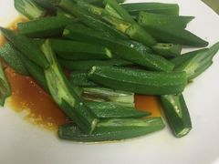 白灼秋葵-和记菜馆