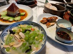 菜心炒口蘑-湖滨28中餐厅·西湖宴·杭州君悦酒店