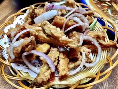 椒盐南瓜-老马家·舌尖上的西塘美食