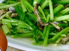 鳗鱼干炒芹菜-渔中舟海鲜大排档(普陀沈家门店)