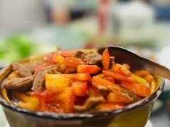 番茄炒牛肉蒸饭-荔园小馆(园岭新村二期店)