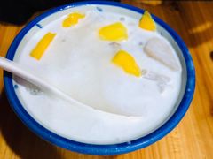芒果香芋西米露-智香甜品店
