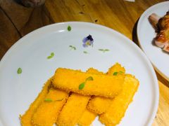炸鲜奶-小放牛炒菜馆(中山路乐汇城店)