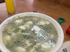 雪菜笋丝鲜牛肉年糕-何永光123鲜牛肉馆(1号店)