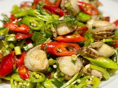 老虎菜拌扇贝-郑庄脂渣海鲜楼(九水路店)