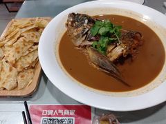 鱼头泡饼-听涛雅苑百味饺子老家菜馆