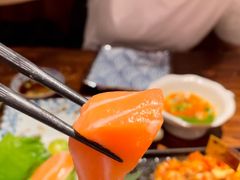 三文鱼刺身-小川洋风料理(街道口店)