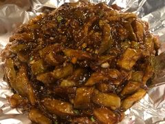 铁板酱香茄子-聚友朋褡裢火烧(天北路店)