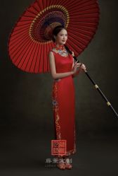 -藤薰定制中式嫁衣礼服旗袍店