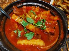 砂锅番茄牛腩-天津乾毓德饭庄·清真传统炒菜·海鲜烧烤(咸阳路店)