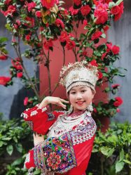 -后宫·古装汉服京剧儿童亲子全家福摄影