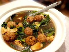 青菜烧肉圆-吉事利茶餐厅