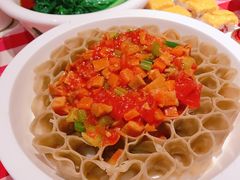 浇汁莜面西红柿-西贝莜面村(近铁城市广场店)