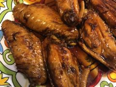 可乐鸡翅-十面欢腾·海鲜面·台式Bistro(长乐路店)