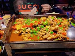 炭烧牛蛙平锅紫苏味-蘭奢雅集·江浙菜(青山江滩店)