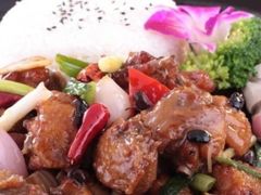 三丝盖浇饭-无名生煎(昌里东路)