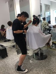 -I+造型烫发染发