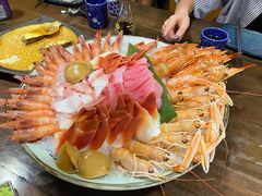 虾刺身拼盘-松岛日本料理(汾江路店)