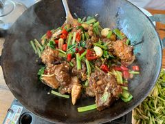 干锅牛排-牛八宝桂林米粉(八里庄店)