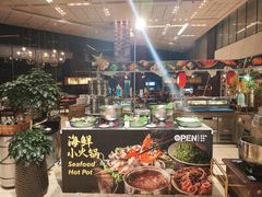 -广州希尔顿逸林酒店-OPEN開·全日制餐厅·海鲜·小火锅·自助餐(东风路店)