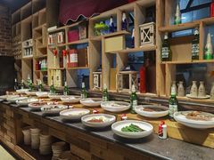 自助调料区-韩千炉海鲜自助火锅烤肉(文三路店)