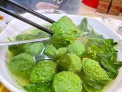 翡翠丸子汤-柏合黄记豆腐皮饭店
