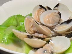 鱼汤文蛤烧丝瓜-锦荟JINHUI·浙江小馆(上海荟聚店)
