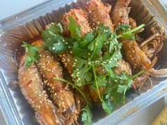 烤九节虾-蚝老板海鲜烧烤大排档(码头店)