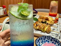 蓝柑薄荷苏打-六花亭居酒屋(永庆坊店)