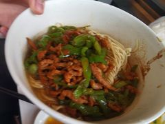 青椒肉丝盖浇面-花园茶楼(兴城西路店)