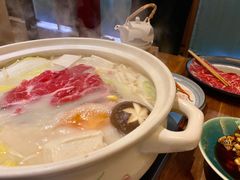 雪花牛肉寿喜锅-鹤菊怀石料理(江北店)