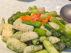 芦笋炒马蹄-兰庭玉树·老饭骨家宴(后海店)