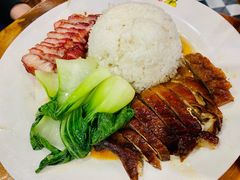 烧鸭肥叉双拼饭-澳门陈光记烧味饭店(南京德基广场店)
