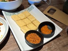 黄金爆浆豆腐-云海肴云南菜(浦江欢乐颂店)