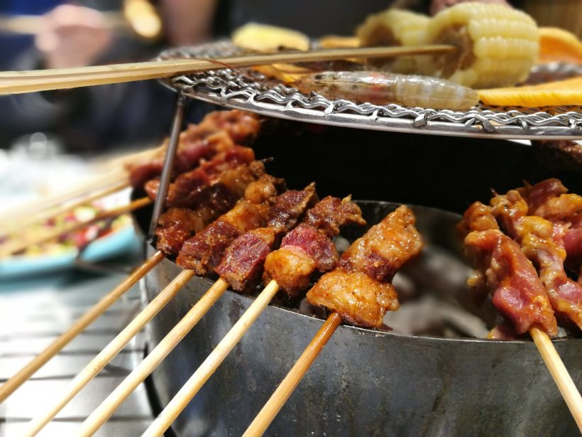 我的探店日记——大竹签围炉烧烤