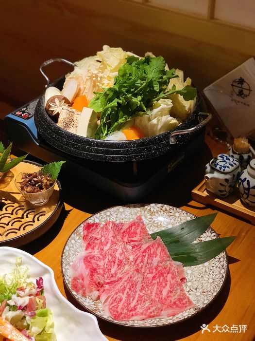 岸花·慢怡精食料理牛肉寿喜锅图片 - 第47张